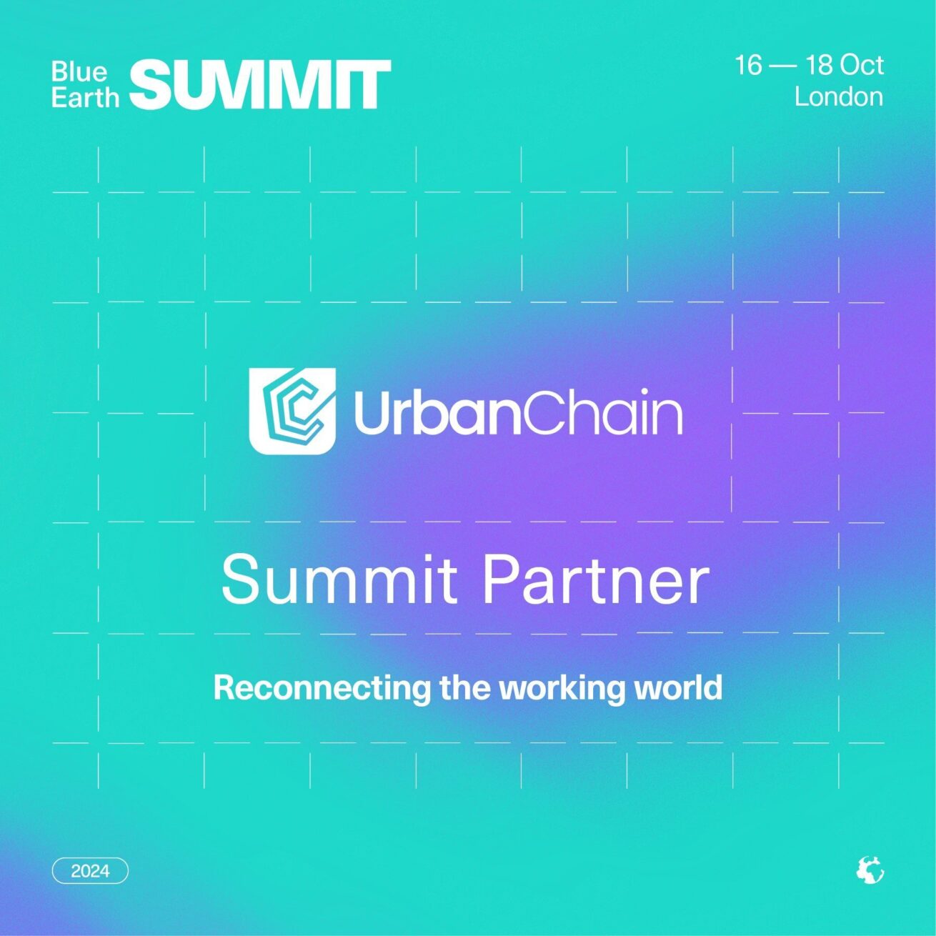UrbanChain becomes Blue Earth Summit Partner