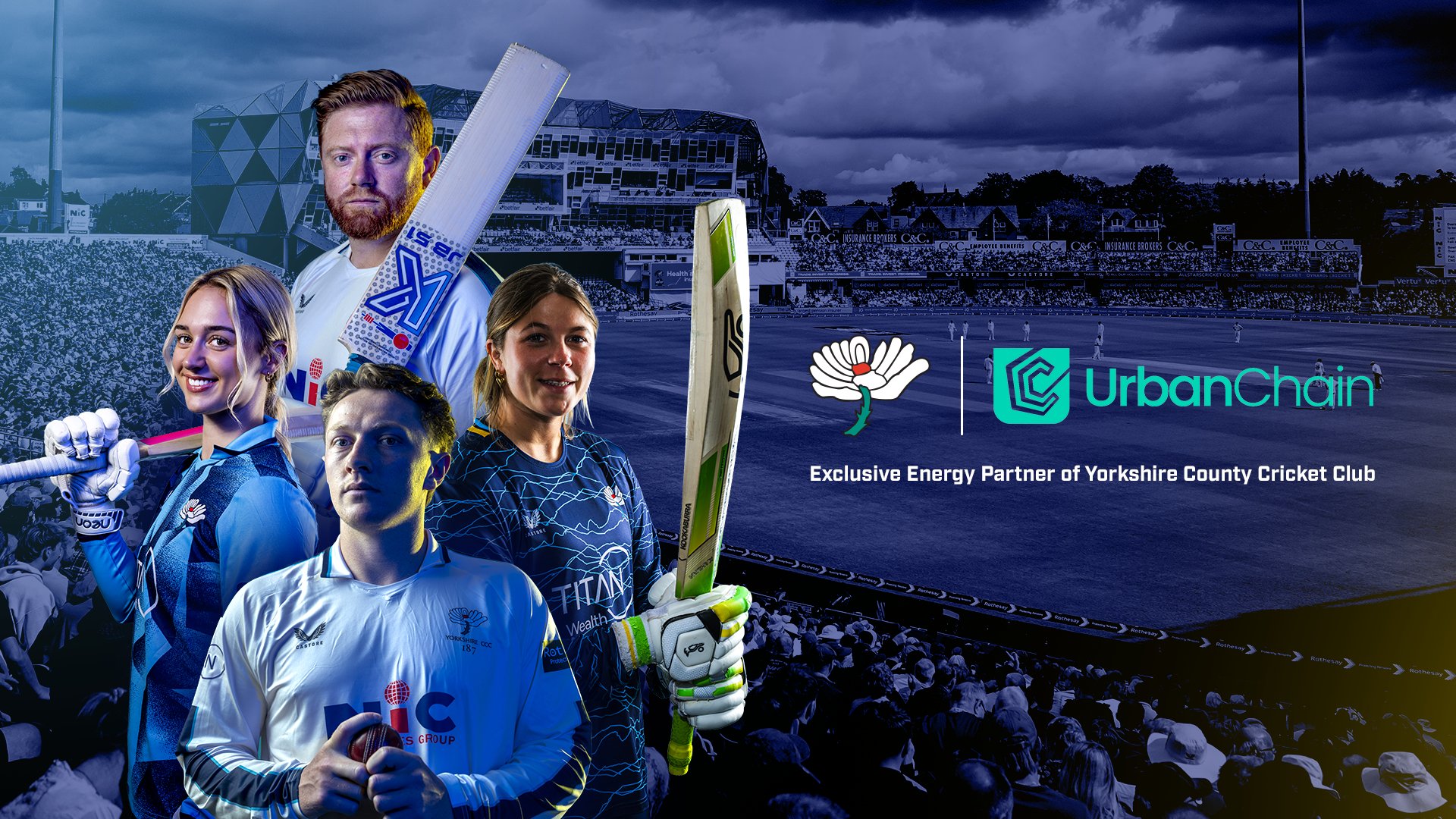 Yorkshire Cricket and UrbanChain partner to power Headingley with renewable energy